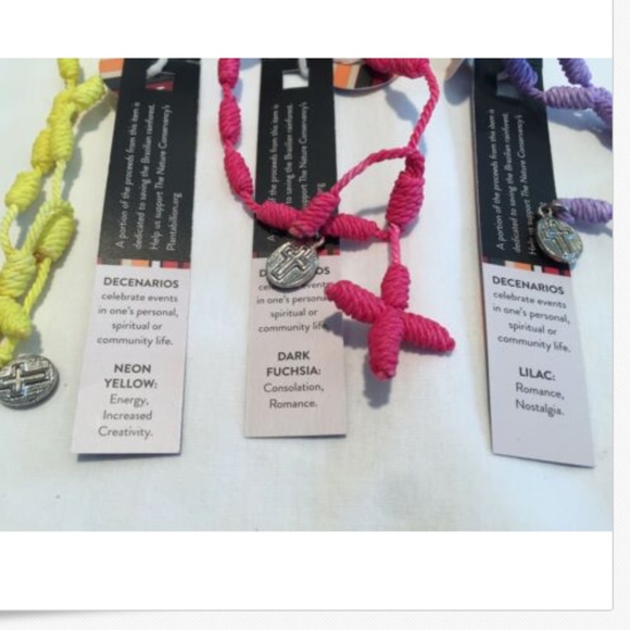 SET of 3 *1st Communion* Decenario Charm Bracelets - Picture 5 of 8